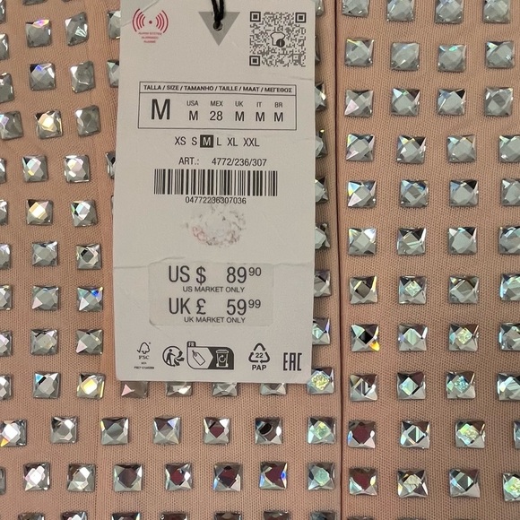 Spring 🌺 VALENTINES DAY 💕 NWT ZARA SHIMMER DRESS SIZE M

🚨FIRM PRICE NO DISCOUNT - Picture 3 of 15